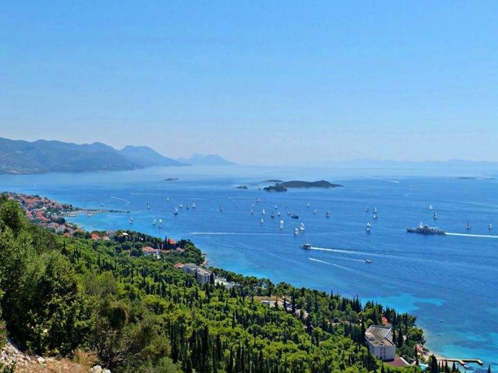 Apartmani Villa Lidija Orebić Esterno foto